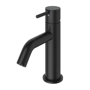 Смеситель Cezares -LSM2-L-NOP для раковины, однозахватный, с донн. клапан., черн. мат