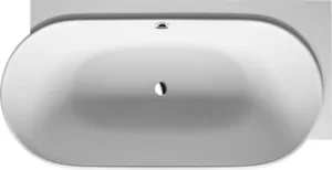Ванна Duravit 1850x950х610 в правый угол, бесшовная панель и ножки, 2 наклона 700432000000000