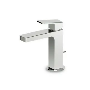 Смеситель для раковины Zucchetti ZIN690 однозахватный, c донным клапаном, хром