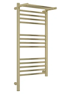 СУНЕРЖА с полкой Полотенцесушитель 800х400 шампань МЭМ левый 020-6006-8040