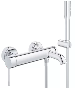 Смеситель Grohe 33628001 для ванны, однорычажный с душевым гарнитуром