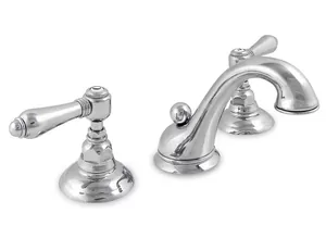 Смеситель для раковины Nicolazzi 1408CR69 на 3 отверстия, ручки El Capitan, хром