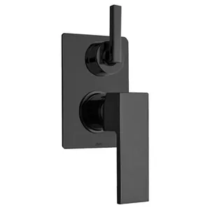 Смеситель для душа Paini встраиваемый, однозахватный, дивертор,черный браш. 21PZ6911