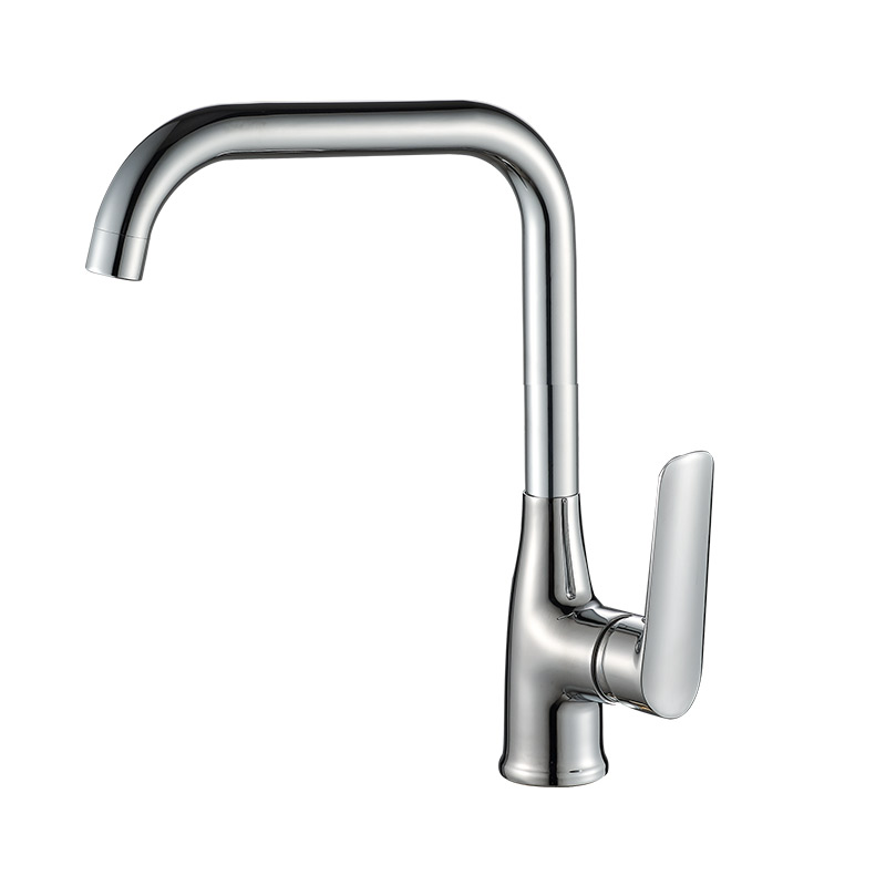 Смеситель для кухни ESKO LG06 однозахватный, П-образный излив, хром