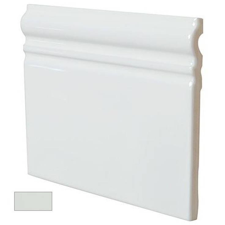 Equipe Evolution 21018 Skirting Gris Claro Brillo 15x15 глянцевая