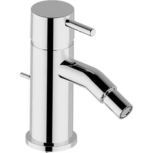 Смеситель для биде CISAL Less New однозахватный, низкий излив 62мм, донный клапан, хром, LN00055021