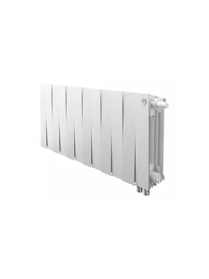 Радиатор биметаллический, 12 секций ROYAL THERMO 300 Bianco Traffico, боковое подключение