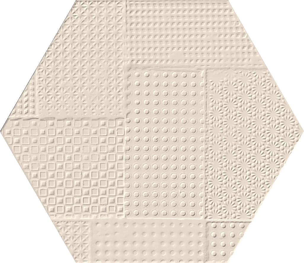 декор Sixty Esagona Timbro Sabbia Silktech 21x18.2