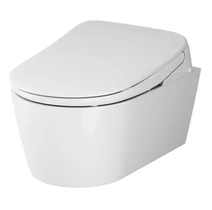 Унитаз подвесной AM.PM FlashClean 540х380 с электронной крышкой-биде, белый C8F1702SC