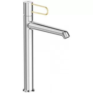 Смеситель Jacob Delafon для раковины, высокий, д/к, хром/золото, E21030-GLD-CP
