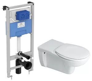 Инсталляция Ideal Standard ProSys + Унитаз удлиненный + сиденье P243001RT21A6