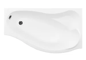 Ванна акриловая Aquanet 170х90/60 правая асимметричная, без гидромассажа, без обвязки 204023