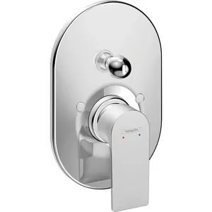 Смеситель для ванны/душа Hansgrohe E 72459000 встраиваемый, однозахватный, хром