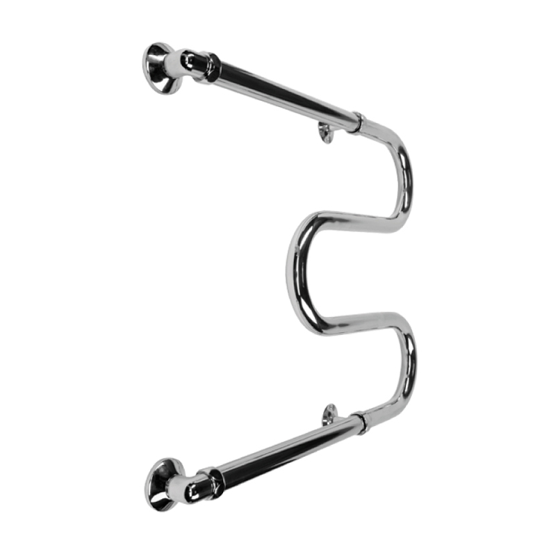 Полотенцесушитель водяной полотенцесушитель MELODIA Simple М-образный б/кронштейна 60x50 ммх1 (полимер) белый матовыйRSP6050PLR