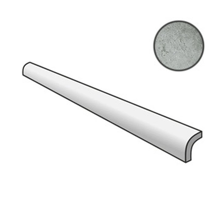 Equipe Magma 25000 Pencil Bullnose Grey Stone 3x20 матовая