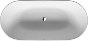 Ванна Duravit 1800x850х610 отдельно стоящая, бесшовная панель и ножки, 2 наклона 700434000000000