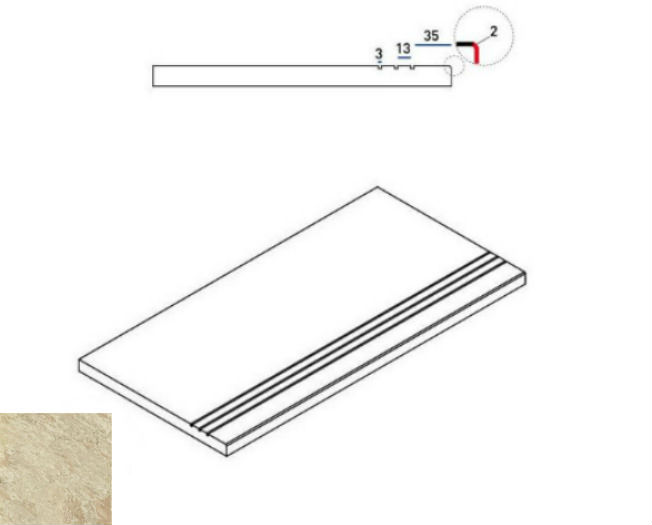 Climb X2 Rope Bordo Grip 60X30 матовая