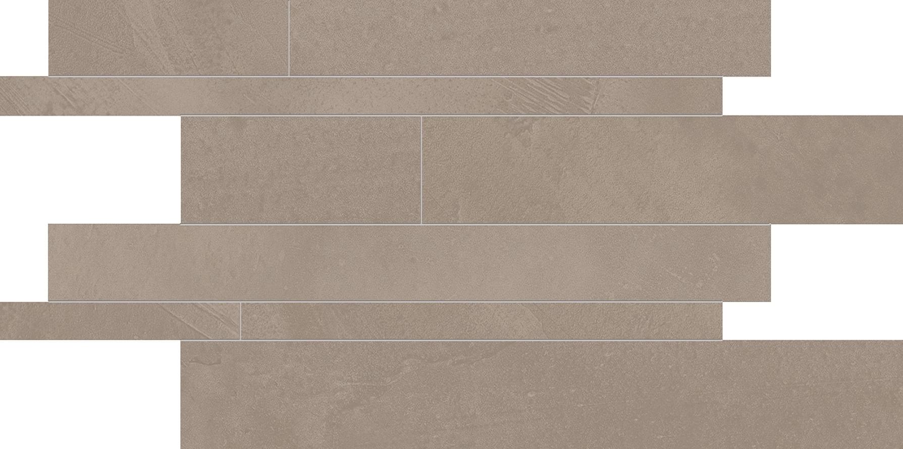 мозаика Architect Resin Listelli Sfalsati Hong Kong Taupe Naturale 30x60