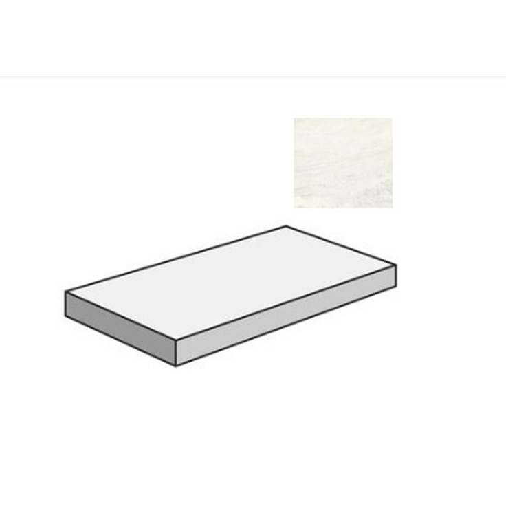 Sant Agostino Paradiso CSAGDPIC12 Gradone Angolare Dx Ice 33x120 матовая