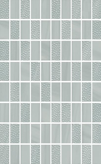 мозаика Сияние Декор Голубой Мозаичный 25x40