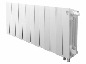 Радиатор биметаллический, 12 секций ROYAL THERMO 300 Bianco Traffico, VDR80 ниж.пр.подкл