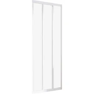 Стенка душевого уголка RAVAK ASRV3-80 (790х1880) раздвиж. дверь, стекло, белый+Transparent