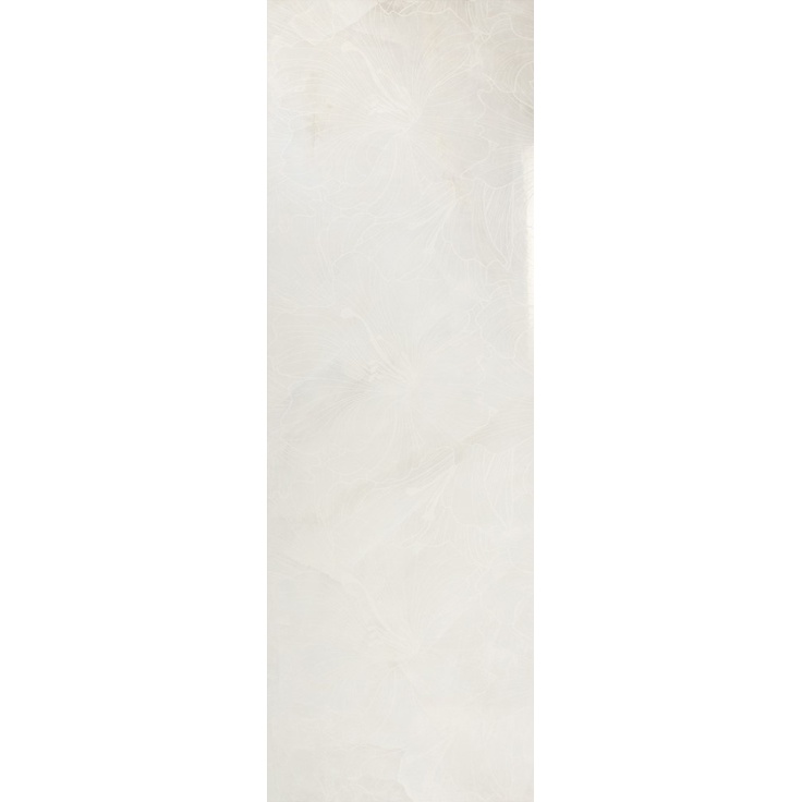 Porcelanite Dos Monaco 1217 White Decor Ret 40x120 матовая