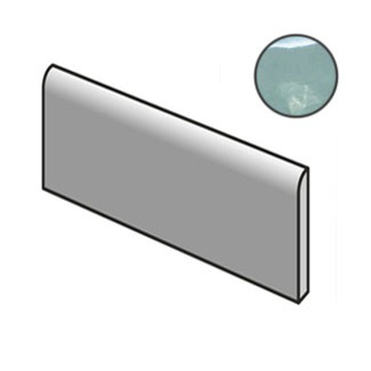 Equipe Masia 21769 Bullnose Jade 7,5x15 глянцевая