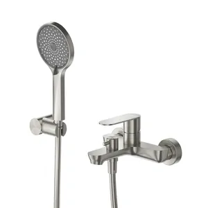 Смеситель CEZARES -VD-IN для ванны/душа, с душевым комплектом, сатин