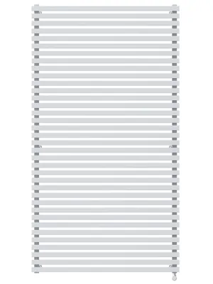 Радиатор КЗТО 60 H 300-40 R нижнее правое поключение, RAL 1T104S9016 белый муар