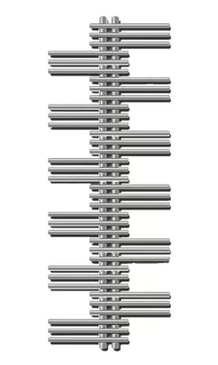 Полотенцесушитель стальной Zehnder YSEC-130-060/RACY-C (1490х600) с пультом упр., цвет: хром