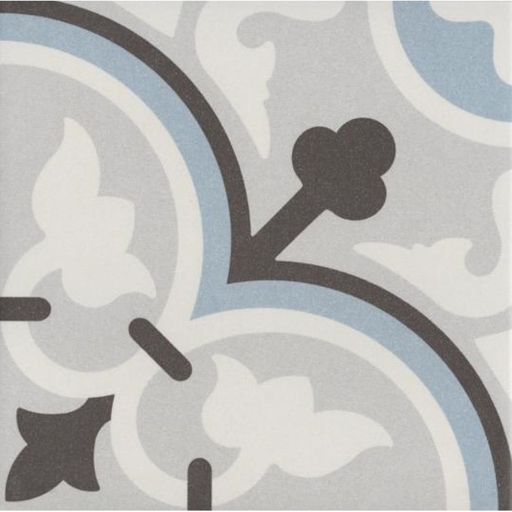 Revoir Paris La Madeleine VVS2020_024 Flavie Bleu 20x20 матовая