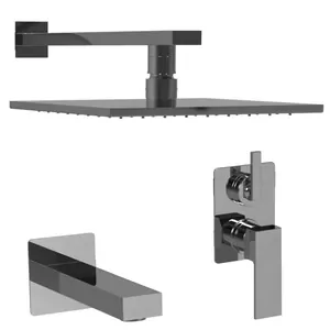 Душевая система Paini для ванны/душа,фикс. излив,верх. душ,однозах.,хром 21CRSET26911BATHHEAD