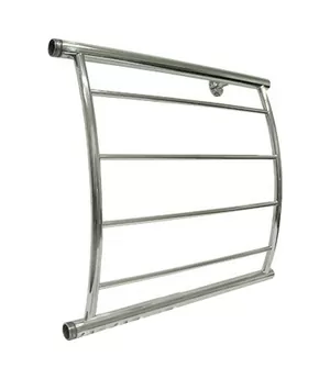 Полотенцесушитель Флагман "" 600х600 нержавеющая сталь, боковое подкл. D-1"