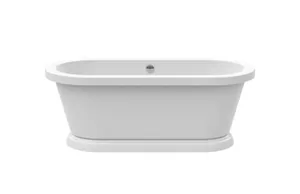 Ванна отдельностоящая Knief Loft IV (1800x850x700) с пьедесталом, акриловая, белая 0100-067-06