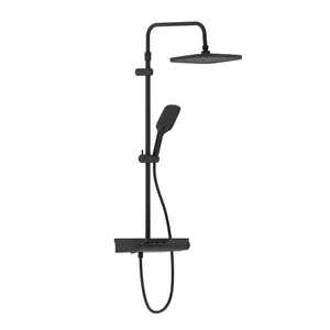 Душевая система Damixa с термостатом, черный 953760300