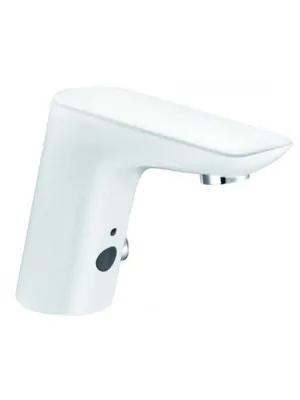 Смеситель KLUDI для умывальника электронный, белый/хром 5210091