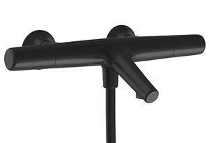 Смеситель для ванны/душа CISAL VIT2101040 термостатический, короткий излив, черный мат