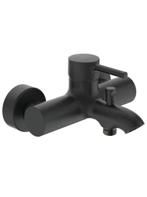 Смеситель для ванны/душа Ideal Standard BC199XG настенный, однозахватный, черный матовый