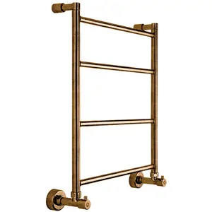 Полотенцесушитель водяной Margaroli Mini 3-482-4 (659х535) бронза, 34824704OBNS