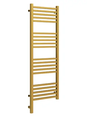 СУНЕРЖА Полотенцесушитель 1200х400, МЭМ левый, состаренная латунь, 051-5700-1240