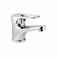 Смеситель Ledeme Н28 для раковины, фиксированный излив. однозахватный, хром L1028