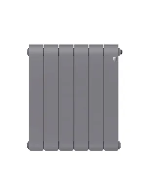 Радиатор биметаллический 6 секций ROYAL THERMO ВШГ:591х480х100 1032 Вт Silver Satin