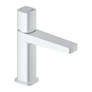 Смеситель WasserKRAFT 9503 для умывальника, однозахватный, белый Soft-touch