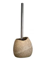 Ёрш для унитаза RIDDER напольный, материал полирезин, цвет: бежевый камень 22190409