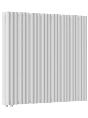 Радиатор стальной Empatiko V LR2 двухтруб 952х536х122 24 сек НЗ.подкл, 2777Вт, Mild White