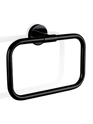 Полотенцедержатель Decor Walther BA HTR цвет: черный матовый 0531260