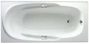 Ванна чугунная Jacob Delafon 170х80 белая с отв.для ручек.(без ножек, без ручек) E2910-00