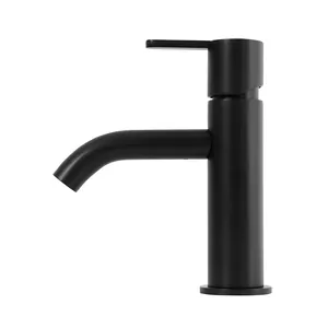 Смеситель CEZARES -LSM2-NOP для умывальника, донный клапан, черный матовый