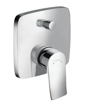 Смеситель Hansgrohe 31454000 для ванны/душа, скрытый монтаж, однозахватный, хром